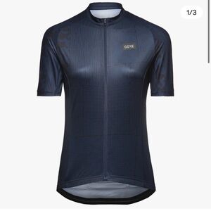 Gorewear Womens Patch Camo Cycling Jersey Navy/Black Small